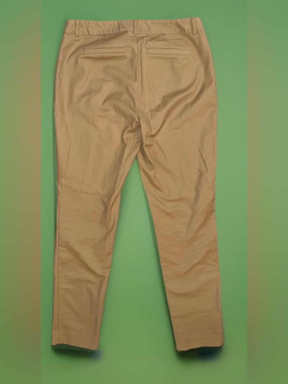 Michael Kors Beige Tan Slim Leg Trousers Women’s Size 6 Stretch Pants Workwear - Picture 8 of 8